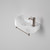 Liano II Hand Wall Basin Integrated Towel Rail Brushed Bronze [310667]
