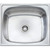 Laundry Tub Inset w/Bypass 70L Stainless Steel [068589]