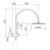 Liano II Compact Twin Shower with Overhead Chrome [310619]