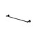 Liano II Single Towel Rail 640mm Matte Black [310735]
