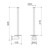 Liano II Spare Toilet Roll Holder Brushed Nickel [310761]