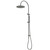 Liano II Rail Shower with Overhead Gunmetal [310739]