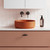 Allure Above Counter Basin 360mm Terracotta Matte [305378]