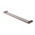 Bianca Double Towel Rail 800mm Brushed Bronze [305788]