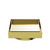 100mm Square Tile Insert Floor Waste 80mm Outlet Brushed Gold [305716]