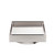 100mm Square Tile Insert Floor Waste 80mm Outlet Brushed Nickel [305786]