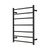 Mecca 240V 7 Bar Heated Towel Ladder Matte Black [307843]