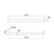 Bianca 240V Single Heated Towel Rail Brushed Bronze [307834]