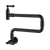 York Wall Mounted Pot Filler Matte Black [307955]