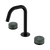 Serenity Basin Set Edge Spout with Verde Alpi Handle Matte Black [308678]