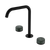 Serenity Bath or Kitchen Set Edge Spout with Verde Alpi Handle Matte Black [308723]