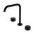 Serenity Bath or Kitchen Set Edge Spout with Marquina Black Handle Matte Black [308766]
