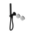 Serenity Progressive Shower System with Carrara Handle and Slim Shower Matte Black [308624]