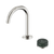 Serenity Progressive Basin Mixer Arc Spout with Verde Alpi Handle Brushed Nickel [308618]
