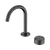 Serenity Progressive Basin Mixer Arc Spout with Metal Handle Gunmetal [308770]