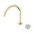 Serenity Progressive Bath or Kitchen Mixer Arc Spout with Carrara Handle Brushed Gold [308742]