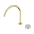 Serenity Progressive Bath or Kitchen Mixer Arc Spout with Carrara Handle Brushed Gold [308742]