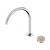 Serenity Progressive Bath or Kitchen Mixer Arc Spout with Rome Travertine Handle Brushed Nickel [308657]