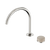 Serenity Progressive Bath or Kitchen Mixer Arc Spout with Rome Travertine Handle Brushed Nickel [308657]