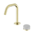 Serenity Progressive Basin Mixer Edge Spout with Carrara Handle Brushed Gold [308676]