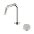 Serenity Progressive Basin Mixer Edge Spout with Carrara Handle Brushed Nickel [308606]