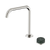 Serenity Progressive Bath or Kitchen Mixer Edge Spout with Verde Alpi Handle Brushed Nickel [308656]