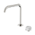 Serenity Progressive Bath or Kitchen Mixer Edge Spout with Arabescato Corchia Handle Brushed Nickel [308552]