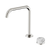 Serenity Progressive Bath or Kitchen Mixer Edge Spout with Arabescato Corchia Handle Brushed Nickel [308552]