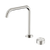 Serenity Progressive Bath or Kitchen Mixer Edge Spout with Metal Handle Brushed Nickel [308602]