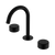 Serenity Basin Set Arc Spout with Metal Handle Matte Black [309018]