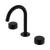 Serenity Basin Set Arc Spout with Metal Handle Matte Black [309018]