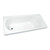 Aruba Rectangle Inset Bath 1520mm White [051364]