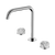 Serenity Bath or Kitchen Set Edge Spout with Arabescato Corchia Handle Chrome [308862]