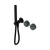 Serenity Progressive Shower System with Verde Alpi Handle and Slim Shower Matte Black [308937]