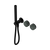 Serenity Progressive Shower System with Verde Alpi Handle and Slim Shower Matte Black [308937]