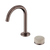 Serenity Progressive Basin Mixer Arc Spout with Rome Travertine Handle Brushed Bronze [308970]