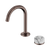 Serenity Progressive Basin Mixer Arc Spout with Arabescato Corchia Handle Brushed Bronze [309270]