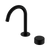 Serenity Progressive Basin Mixer Arc Spout with Metal Handle Matte Black [309185]