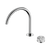Serenity Progressive Bath or Kitchen Mixer Arc Spout with Arabescato Corchia Handle Chrome [309074]
