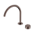 Serenity Progressive Bath or Kitchen Mixer Arc Spout with Metal Handle Brushed Bronze [309065]