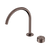Serenity Progressive Bath or Kitchen Mixer Arc Spout with Metal Handle Brushed Bronze [309065]