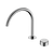 Serenity Progressive Bath or Kitchen Mixer Arc Spout with Metal Handle Chrome [309153]