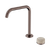 Serenity Progressive Bath or Kitchen Mixer Edge Spout with Rome Travertine Handle Brushed Bronze [308951]