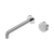 Serenity Progressive Wall Basin Mixer 220mm Spout with Carrara Handle Chrome [308913]