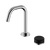 Serenity Progressive Basin Mixer Edge Spout with Marquina Black Handle Chrome [309024]