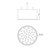 Serenity Ceiling Shower Head Brushed Gold [309434]