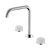 Serenity Bath or Kitchen Set Edge Spout with Carrara Handle Chrome [309317]