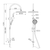 Serenity Twin Shower Gunmetal [309362]