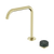 Serenity Progressive Bath or Kitchen Mixer Edge Spout with Verde Alpi Handle Brushed Gold [309303]