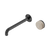 Serenity Progressive Wall Basin Mixer 220mm Spout with Rome Travertine Handle Gunmetal [309398]